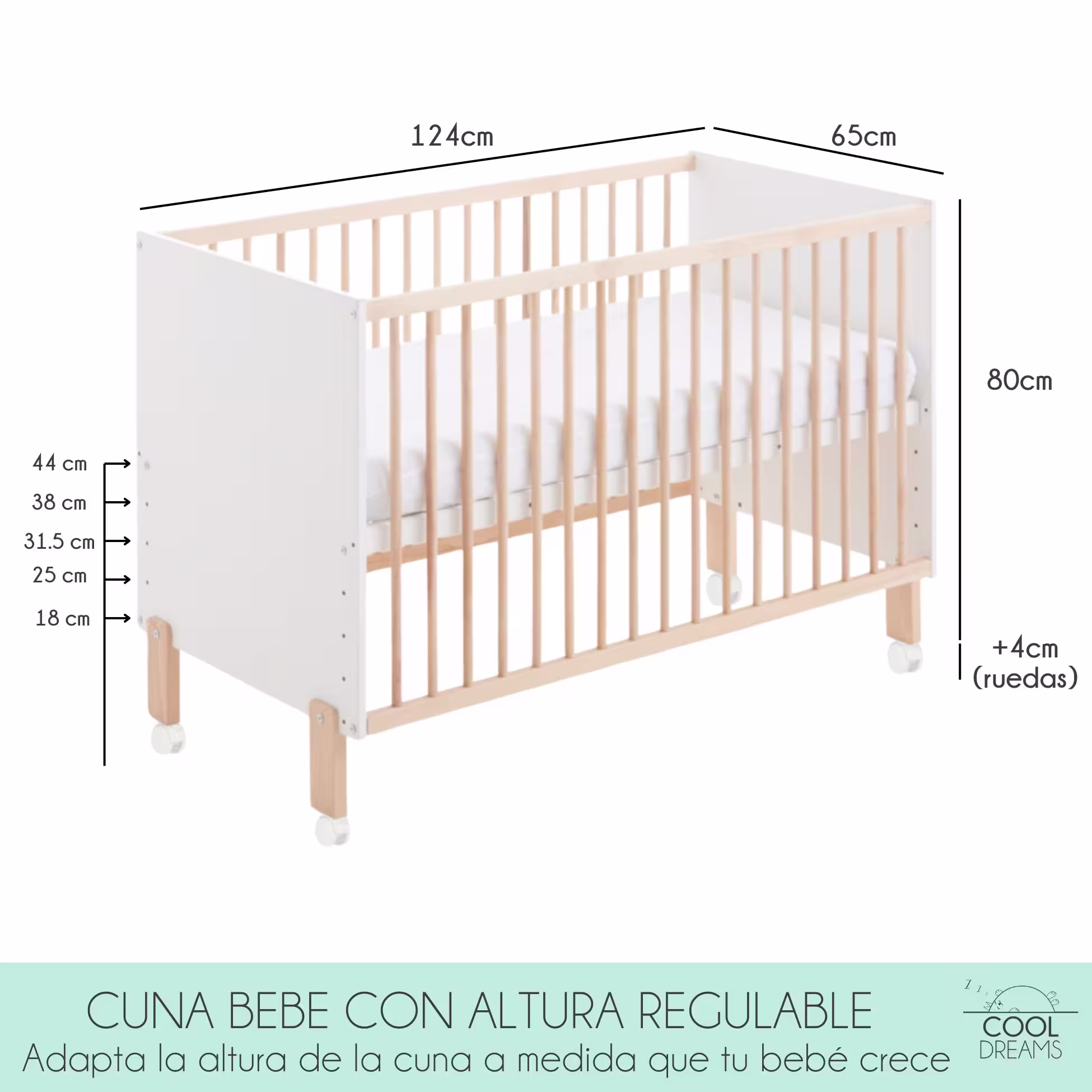 cuna bebe umami medidas