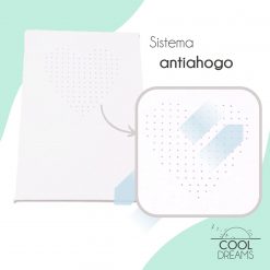 antiahogo colchón minicuna imperemable Cool Dreams