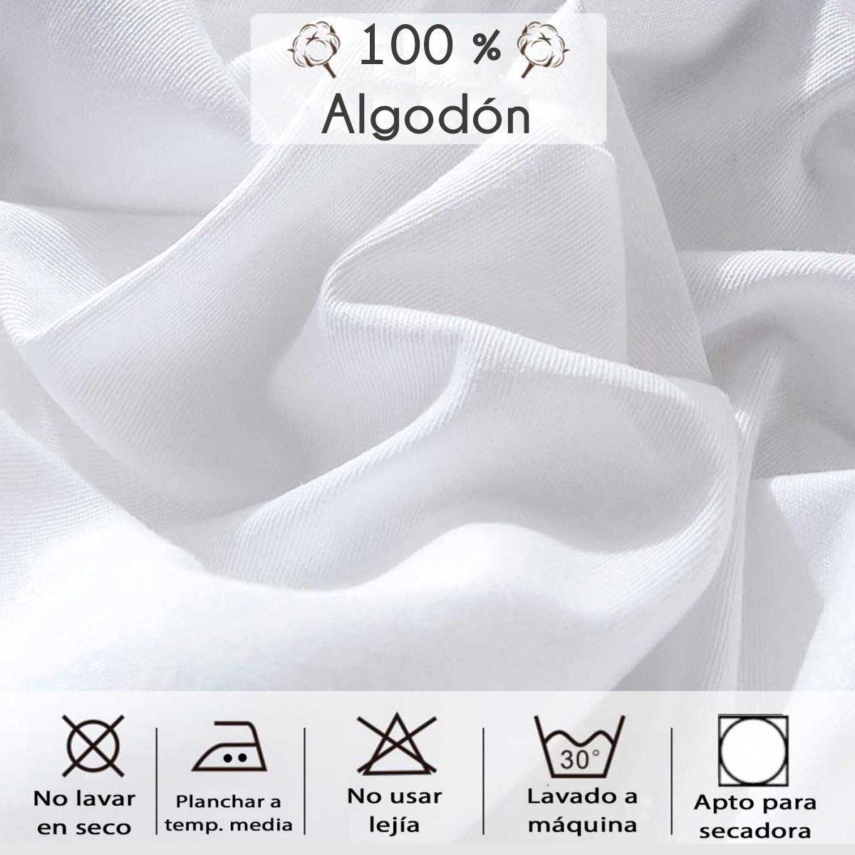 Especificaciones textil 100 algodon